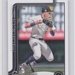 2025 Topps Aaron Schunk RC #196 Rockies
