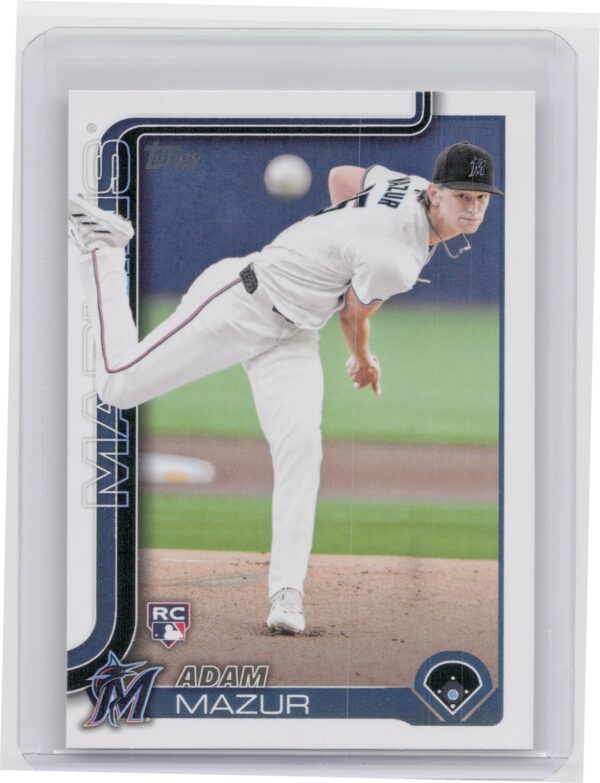 2025 Topps Adam Mazur RC #309 Marlins