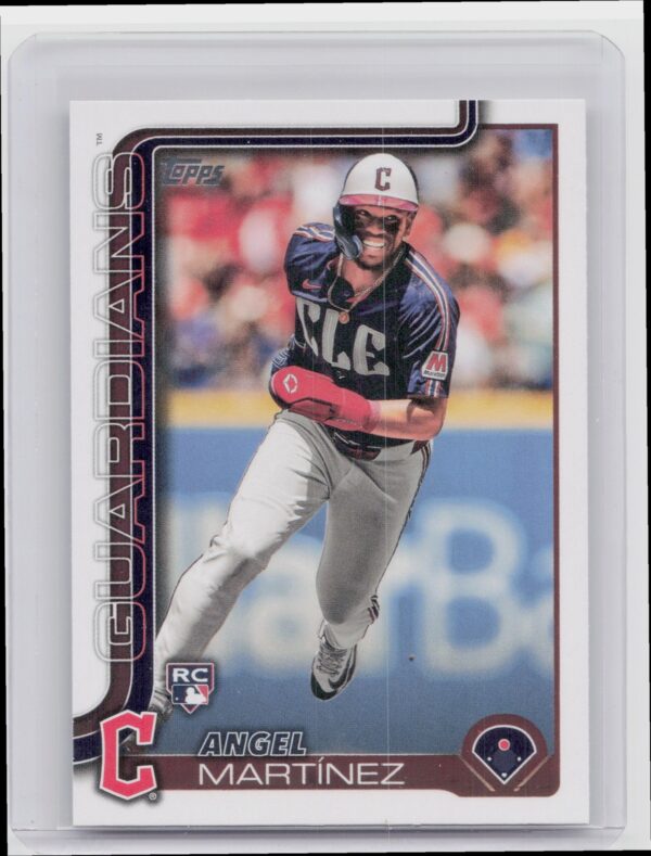 2025 Topps Angel Martinez RC #27 Guardians