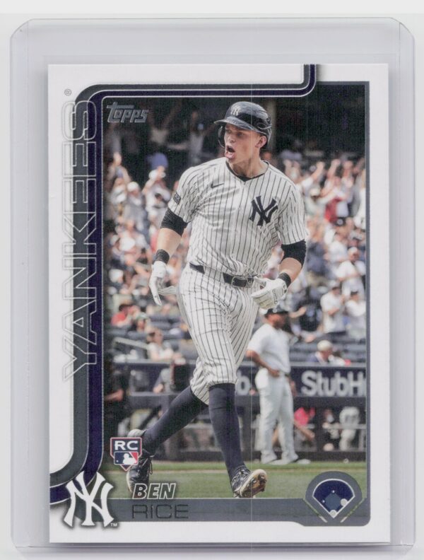 2025 Topps Ben Rice RC #337 Yankees