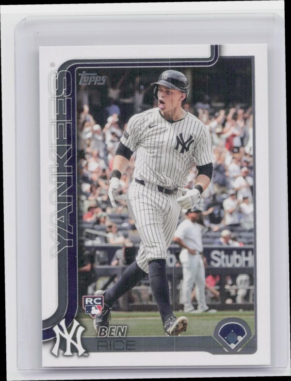 2025 Topps Ben Rice RC #337 Yankees
