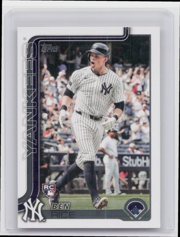 2025 Topps Ben Rice RC #337 Yankees