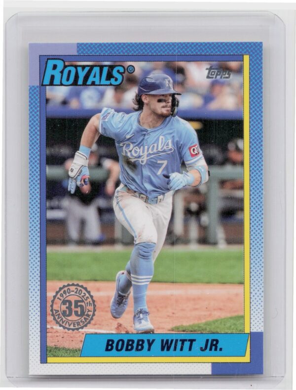 2025 Topps Bobby Witt Jr. #T90-23 Royals 1990 Topps Baseball 35th Anniversary