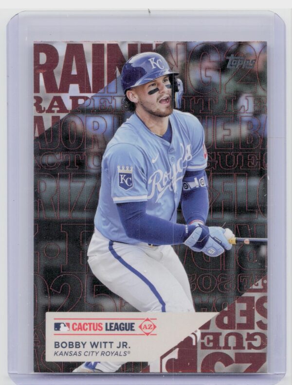 2025 Topps Bobby Witt Jr. #TG-6 Royals Training Grounds