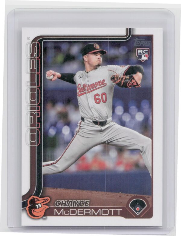 2025 Topps Chayce McDermott RC #32 Orioles