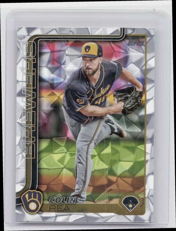 2025 Topps Colin Rea Diamante Foil #75 Brewers