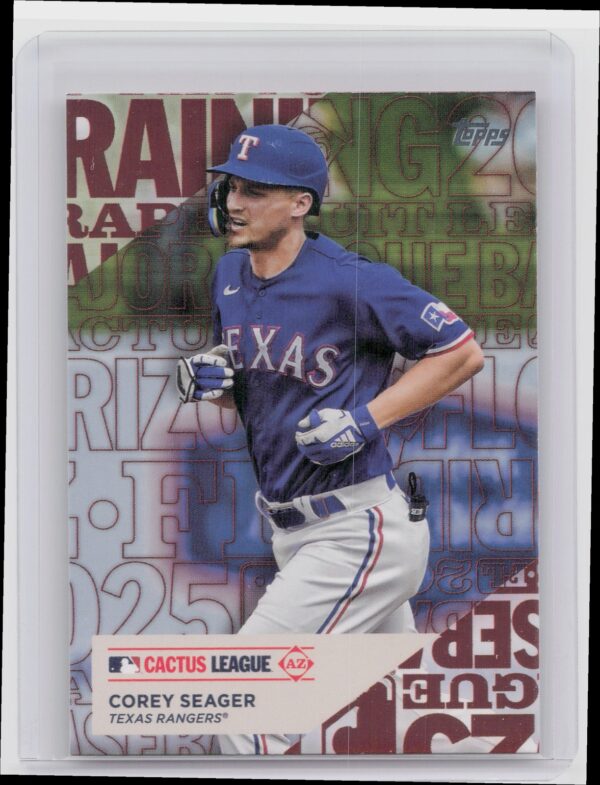 2025 Topps Corey Seager #TG-14 Rangers Training Grounds