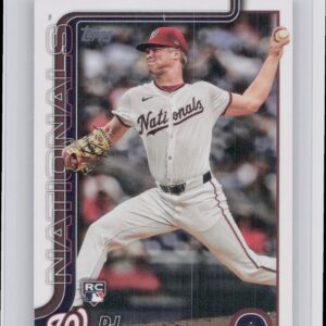 2025 Topps DJ Herz RC #287 Nationals