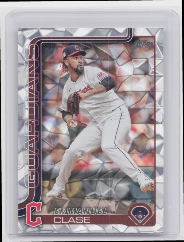 2025 Topps Emmanuel Clase Diamante Foil #326 Guardians