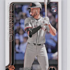 2025 Topps Grant McCray RC #213 Giants