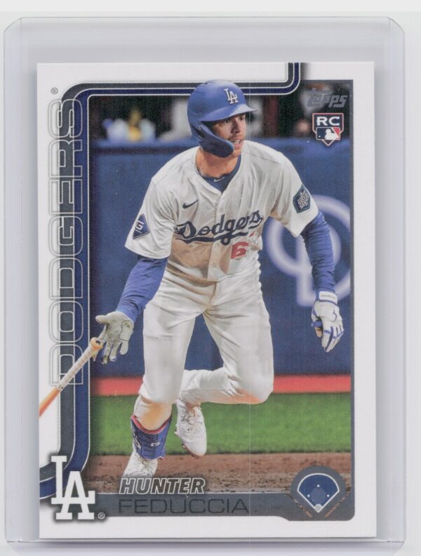 2025 Topps Hunter Feduccia RC #68 Dodgers