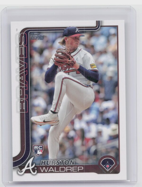 2025 Topps Hurston Waldrep RC #253 Braves