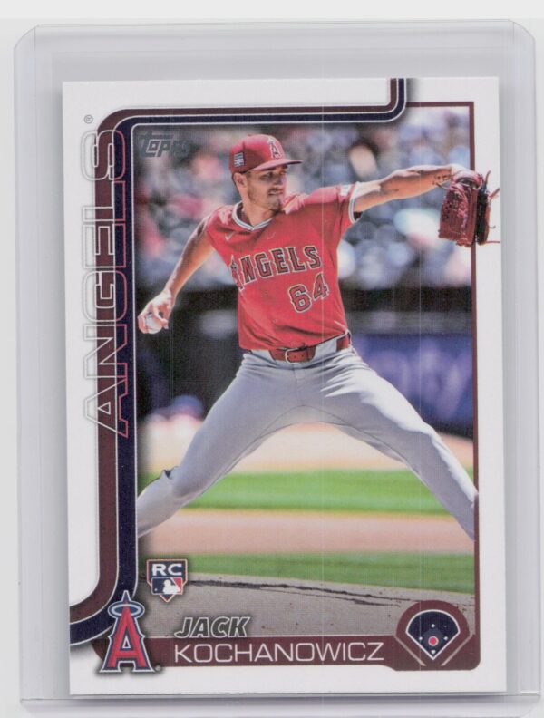 2025 Topps Jack Kochanowicz RC #17 Angels