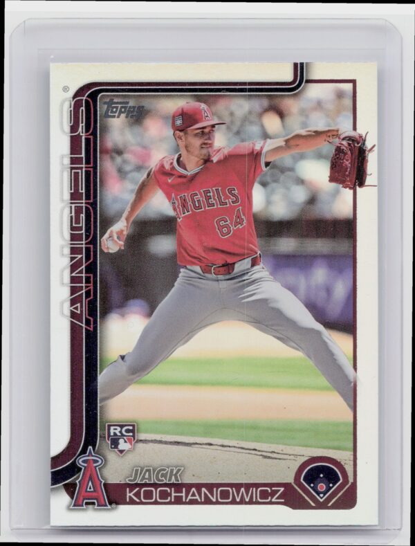 2025 Topps Jack Kochanowicz Rainbow Foil #17 Angels