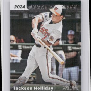 2025 Topps Jackson Holliday #GH-11 Orioles 2024 Greatest Hits