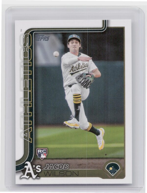 2025 Topps Jacob Wilson RC #314 Athletics