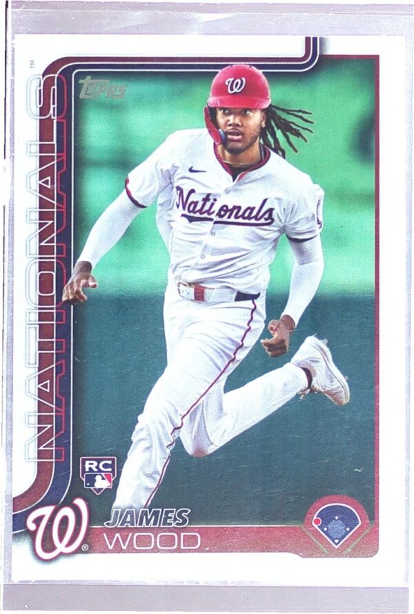 2025 Topps James Wood RC #181 Nationals