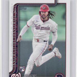 2025 Topps James Wood RC #181 Nationals
