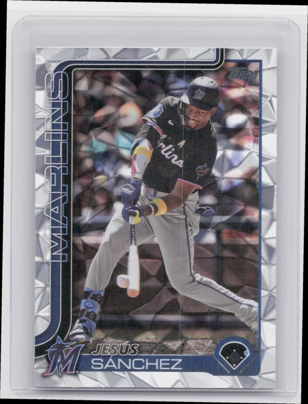 2025 Topps Jesus Sanchez Diamante Foil #157 Marlins