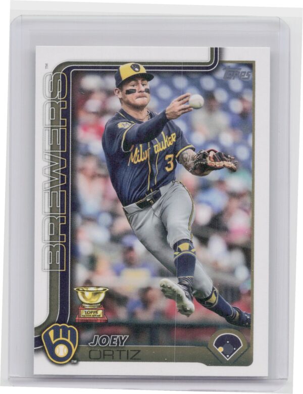 2025 Topps Joey Ortiz #165 Brewers