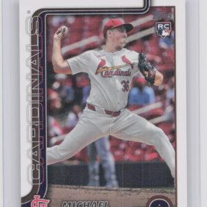 2025 Topps Michael McGreevy RC #193 Cardinals