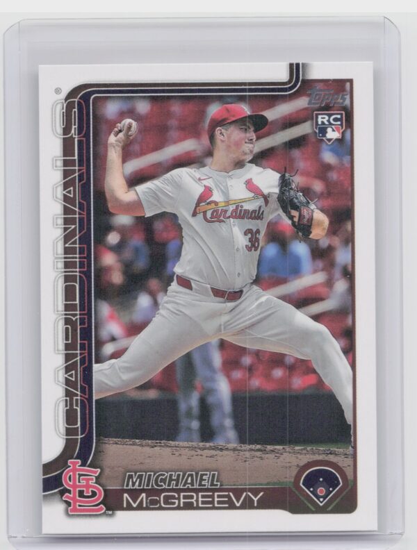 2025 Topps Michael McGreevy RC #193 Cardinals