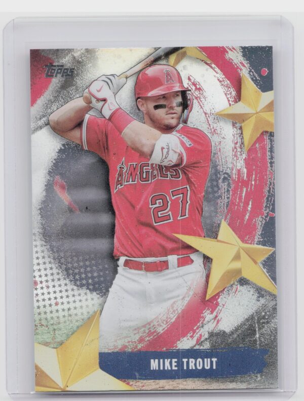 2025 Topps Mike Trout #SMLB-8 Angels Stars of MLB