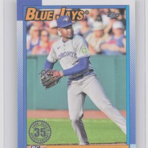 2025 Topps Orelvis Martinez RC #T90-25 Jays 1990 Topps Baseball 35th Anniversary
