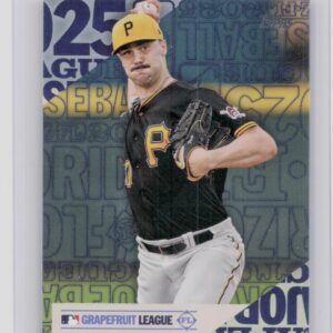 2025 Topps Paul Skenes #TG-23 Pirates Training Grounds