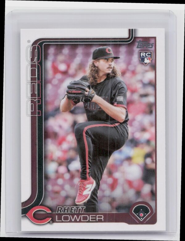 2025 Topps Rhett Lowder RC #205 Reds