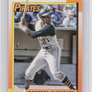 2025 Topps Roberto Clemente #T90-27 Pirates 1990 Topps Baseball 35th Anniversary