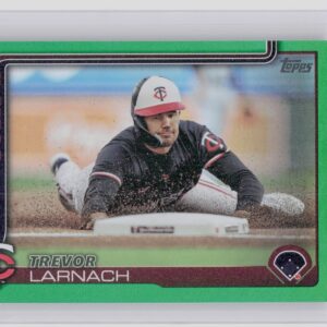 2025 Topps Trevor Larnach Green Holo Foil /99 #279 Twins