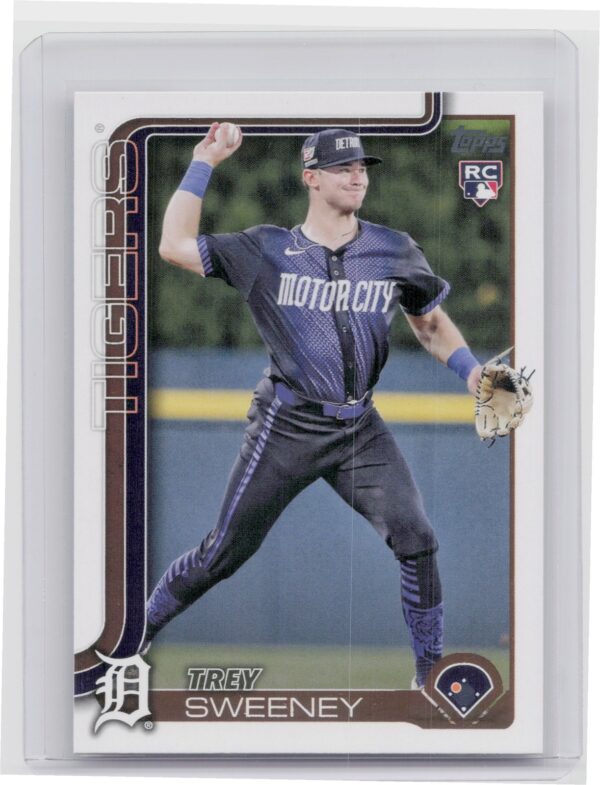2025 Topps Trey Sweeney RC #67 Tigers
