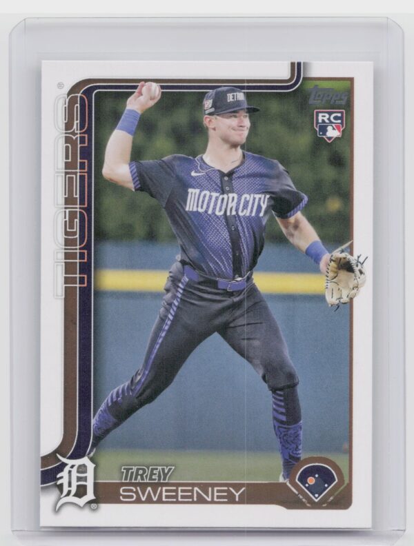 2025 Topps Trey Sweeney RC #67 Tigers