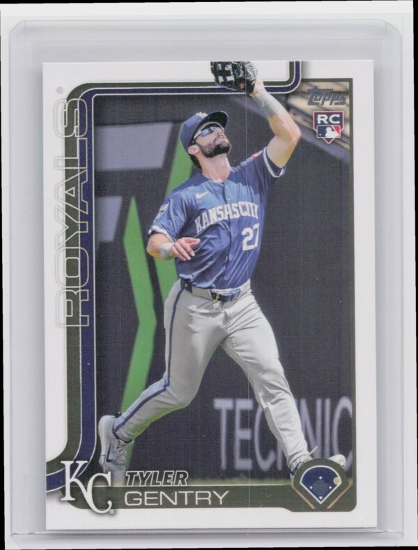 2025 Topps Tyler Gentry RC #6 Royals
