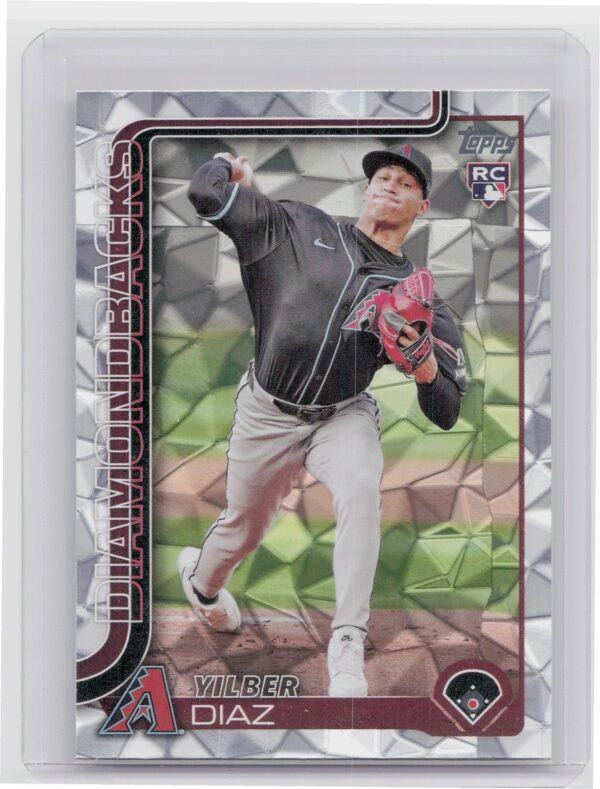 2025 Topps Yilber Diaz Diamante Foil #104 Diamondbacks