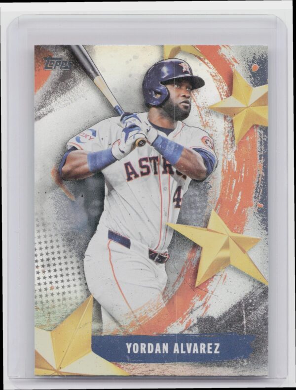 2025 Topps Yordan Alvarez #SMLB-9 Astros Stars of MLB