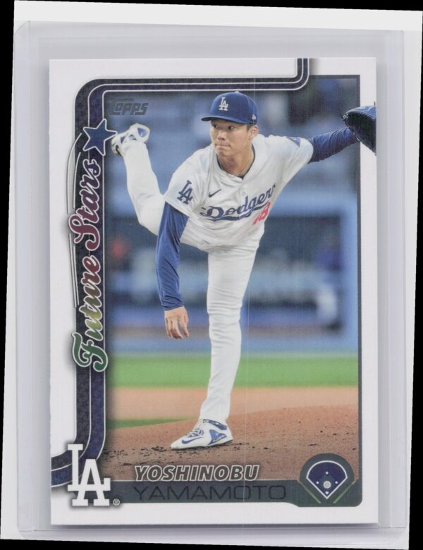 2025 Topps Yoshinobu Yamamoto #231 Dodgers