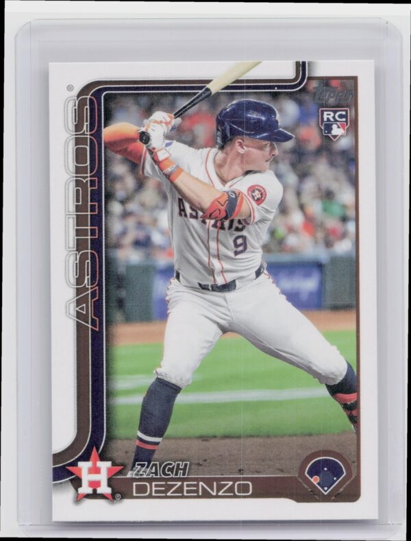 2025 Topps Zach Dezenzo RC #89 Astros