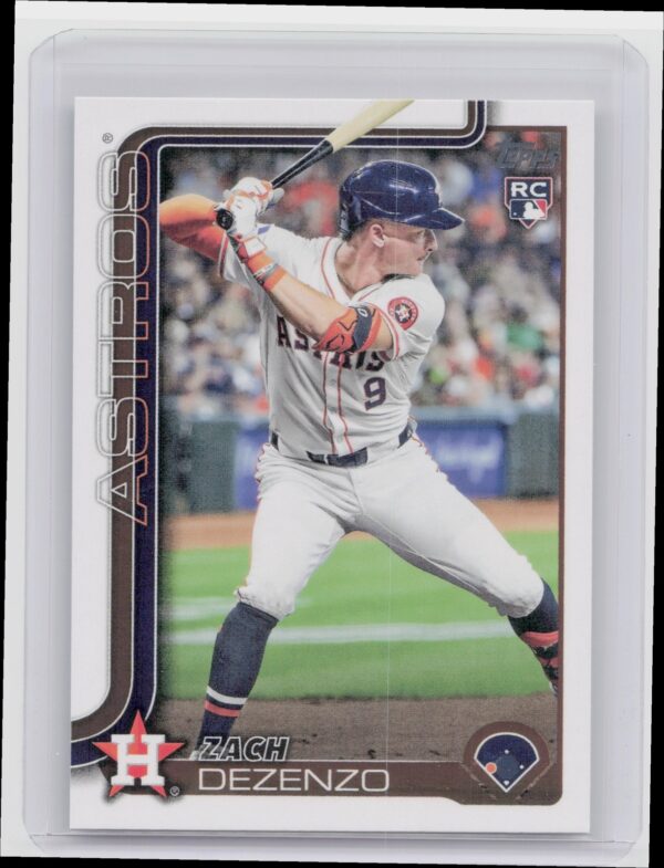 2025 Topps Zach Dezenzo RC #89 Astros