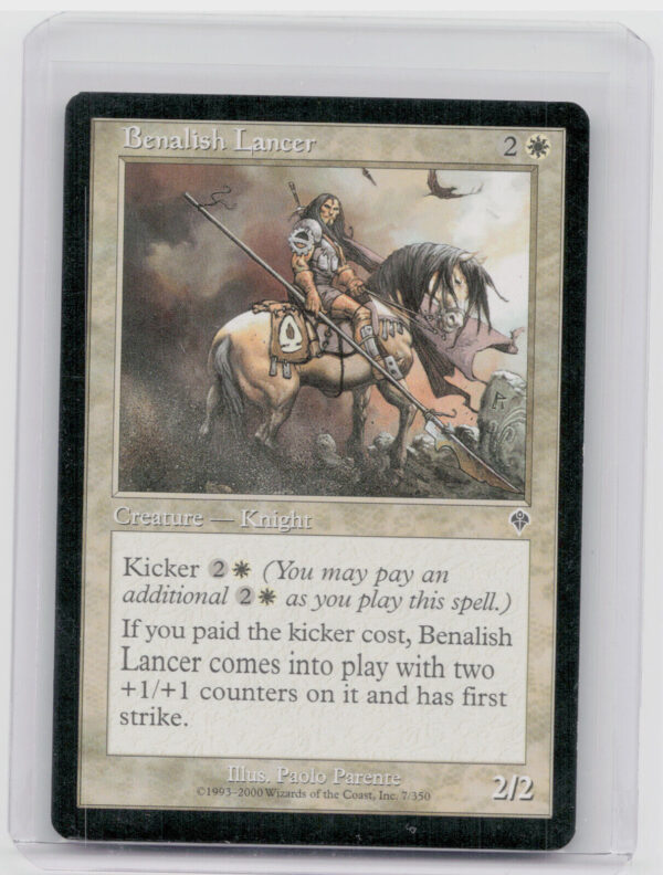 MTG Invasion: Benalish Lancer