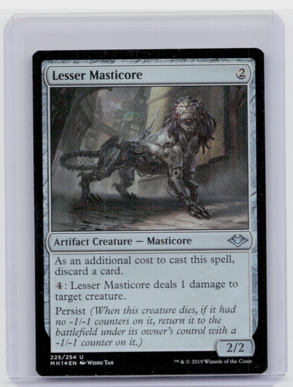 MTG Modern Horizons Lesser Masticore Foil