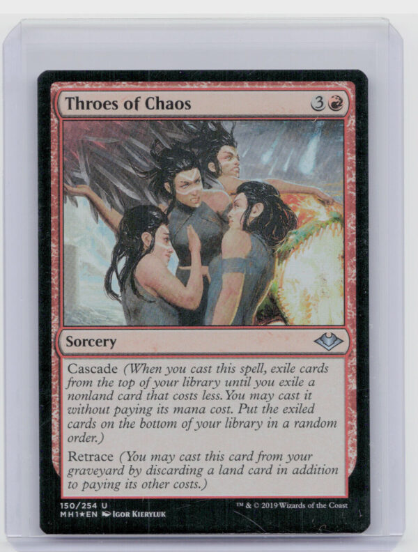 MTG Modern Horizons Throes of Chaos Foil