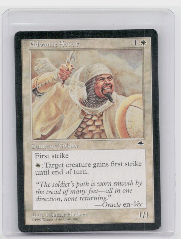 MTG Tempest Advance Scout