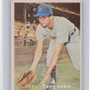 1957 Topps Earl Torgeson #357 Tigers