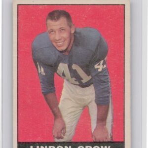 1961 Topps Lindon Crow #55 Rams