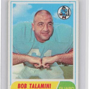 1968 Topps Bob Talamini #68 Oilers