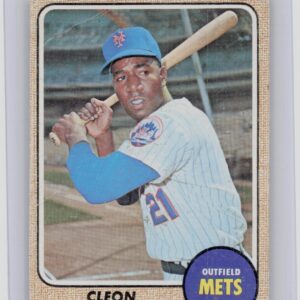 1968 Topps Cleon Jones #254 Mets
