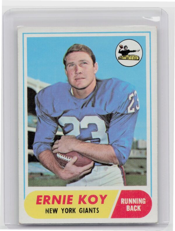 1968 Topps Ernie Koy RC #5 Giants