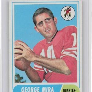 1968 Topps George Mira #9 49ers